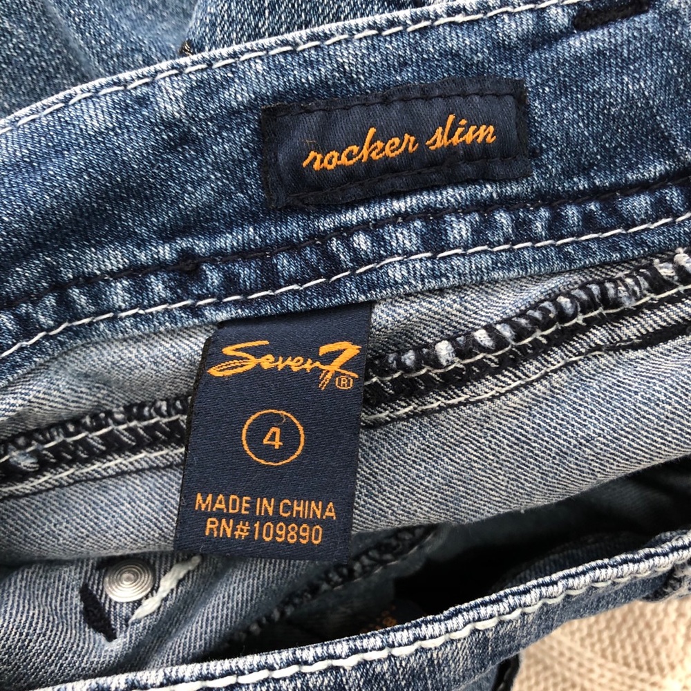 Seven7 Slim Rocker Bootcut Jeans - Picture 4 of 4